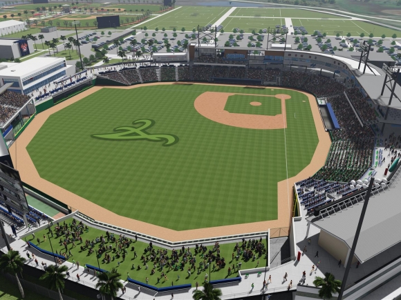 Atlanta Braves Spring Training Facility and Clubhouse